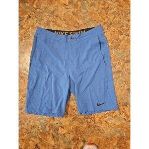 Nike Swim Board Shorts Men's Size 30 Blue  Quick Dry‎ Stretch NWOT (A111)